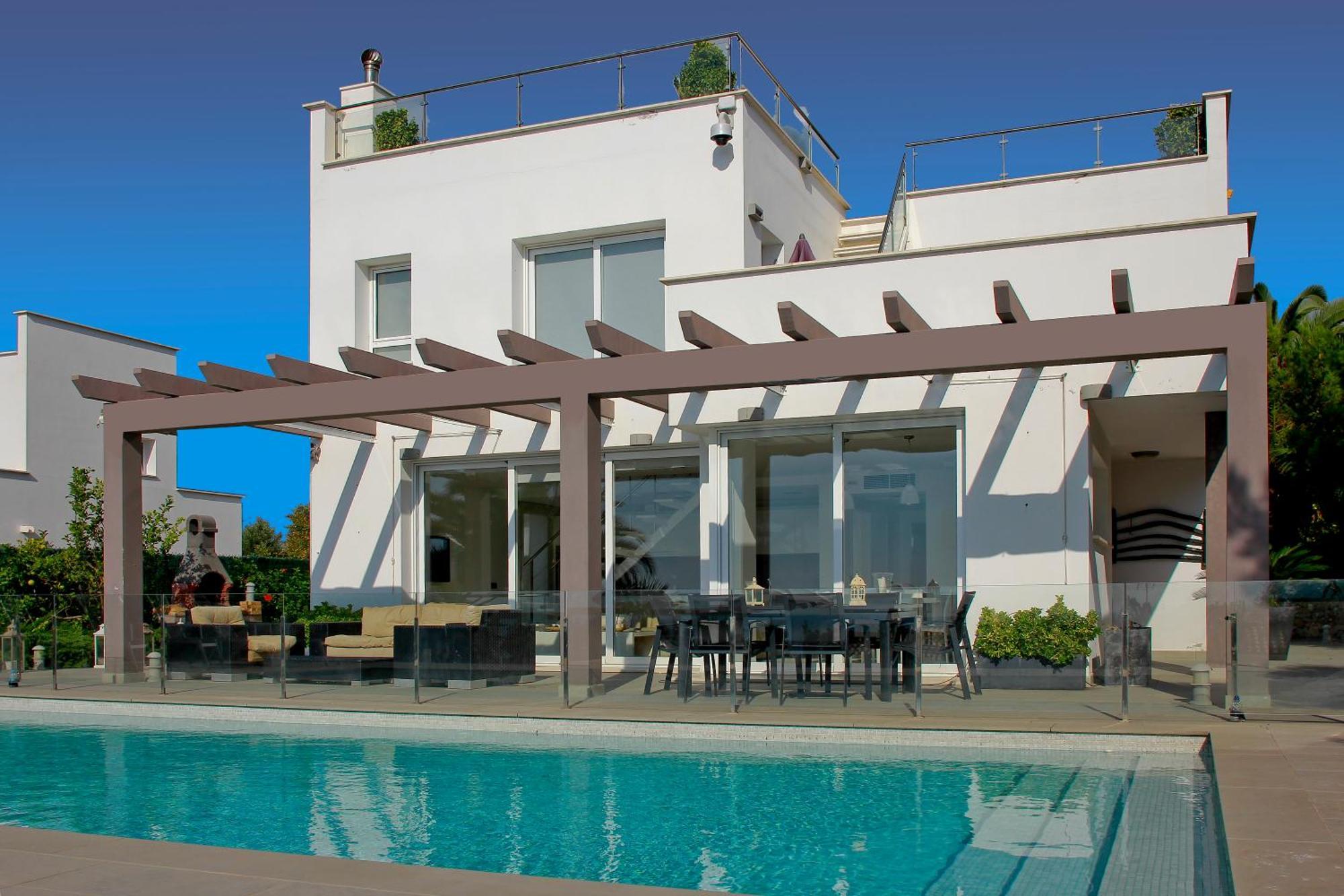 V196 Villa Brisa By Menorcarentals Villas Son Bou Eksteriør bilde