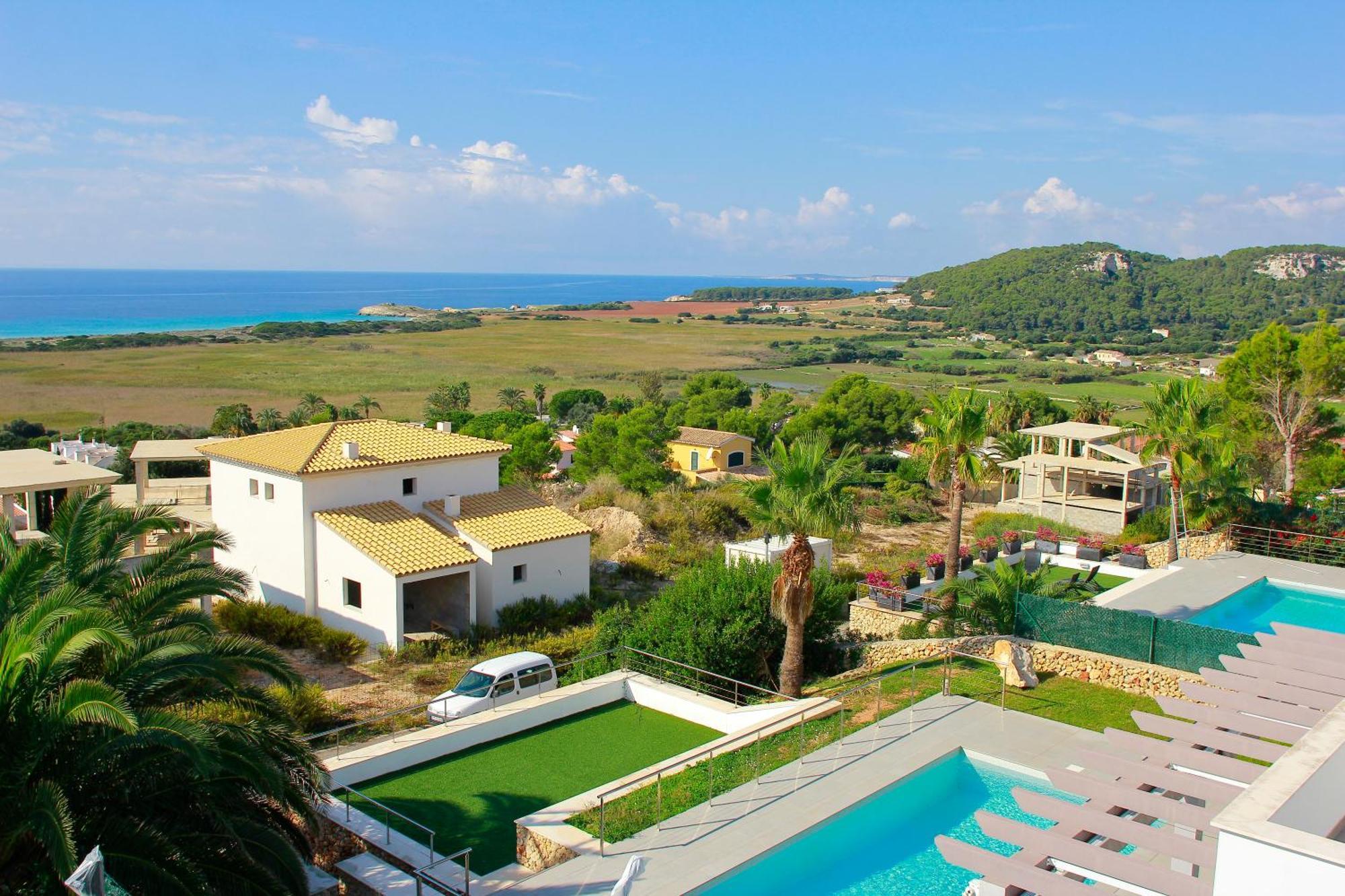 V196 Villa Brisa By Menorcarentals Villas Son Bou Eksteriør bilde