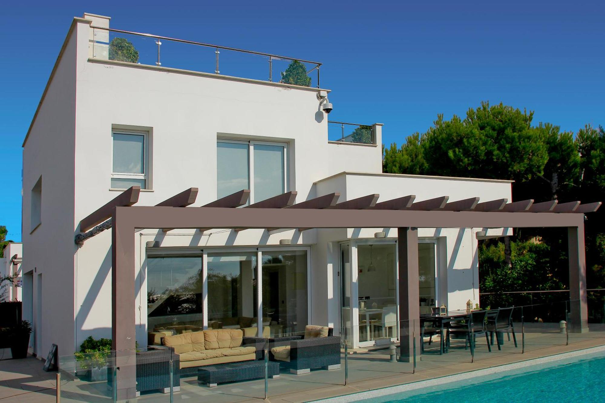 V196 Villa Brisa By Menorcarentals Villas Son Bou Eksteriør bilde